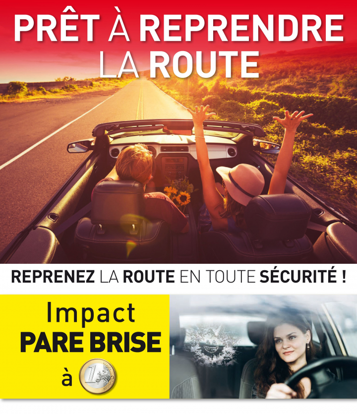 IMPACT PARE-BRISE A 1€